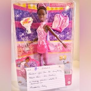 Barbie you can be anything series Bendable figure skater